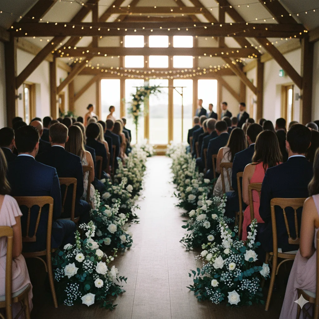 ceremony aisle